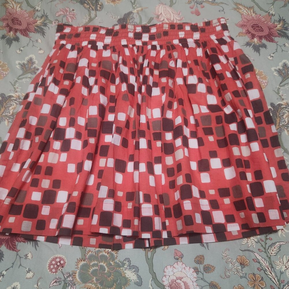 Banana Republic Factory Patterned Skirt Multi Color Size 14
